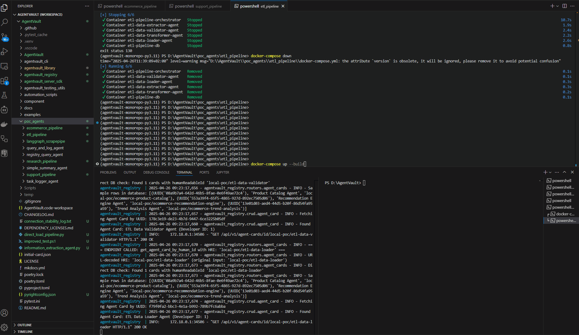 ETL Pipeline Execution Example