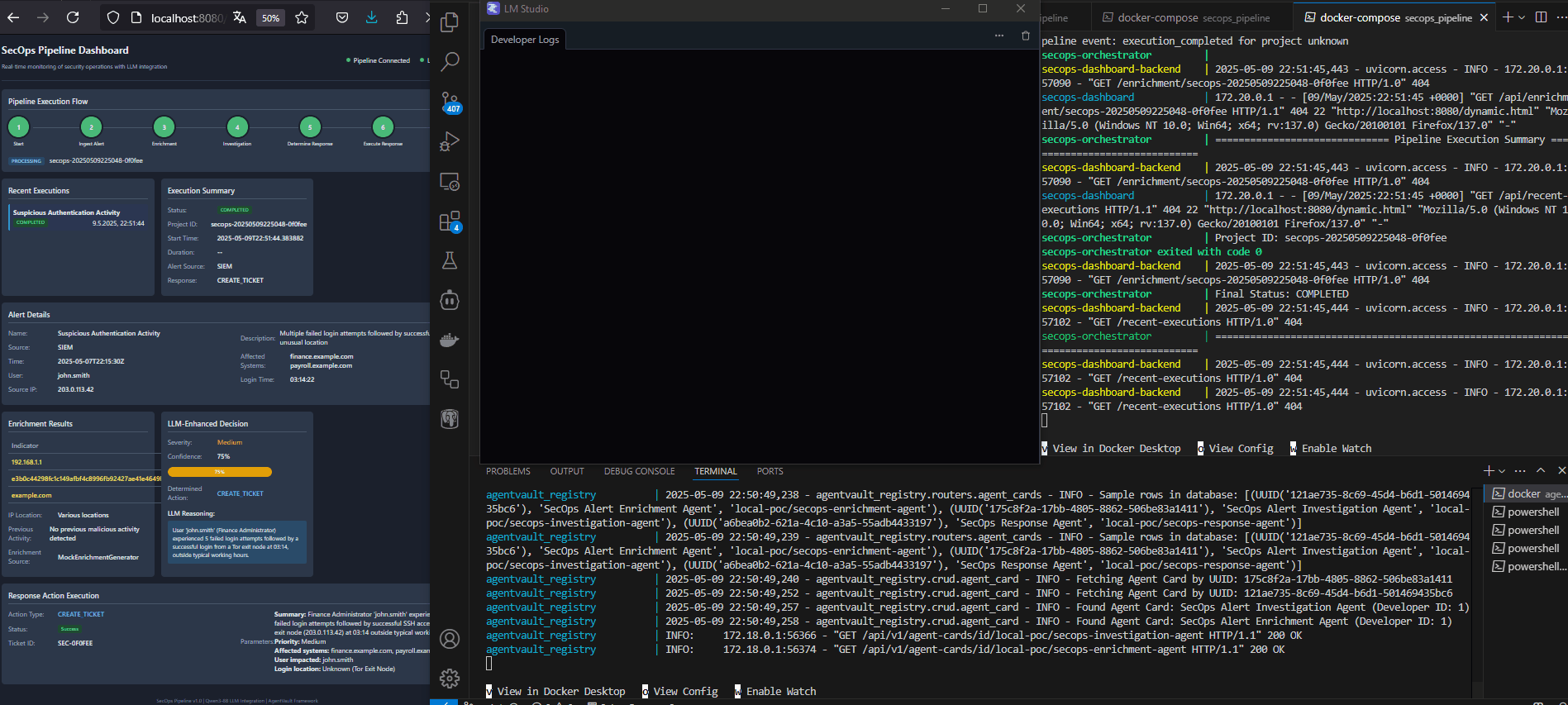 SecOps Pipeline Example